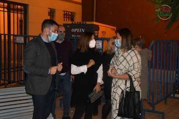 La alcaldesa de Telde alaba el ambiente mágico de la Casa de la Navidad/Francisco Javier Santana y TA.